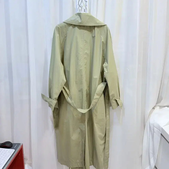 [BUNJANG] Opening Sunshine Olive Trench Coat / 오프닝선샤인 트렌치코트