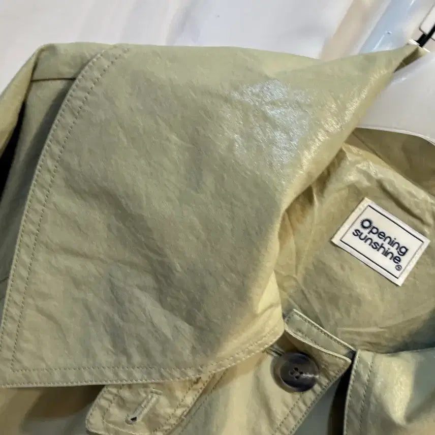 [BUNJANG] Opening Sunshine Olive Trench Coat / 오프닝선샤인 트렌치코트