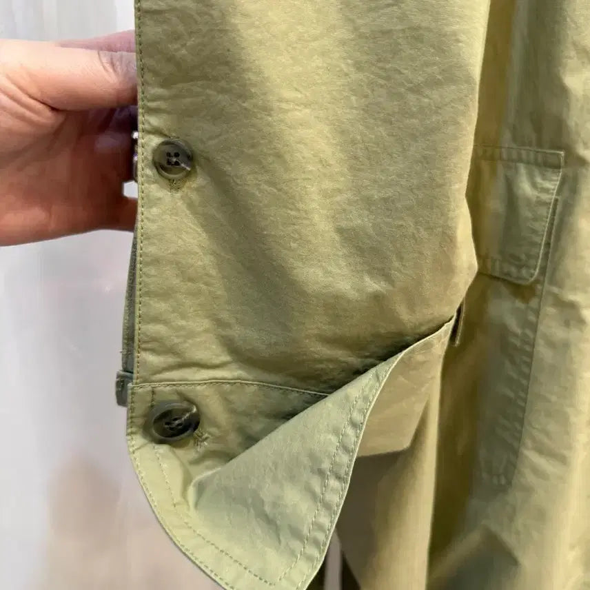 [BUNJANG] Opening Sunshine Olive Trench Coat / 오프닝선샤인 트렌치코트