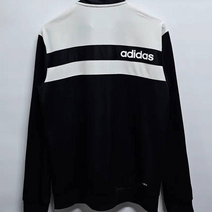 [BUNJANG] Adidas Track Top Jersey (Black &amp; White) - Size 105 / 아디다스 범고래 트랙탑져지 105
