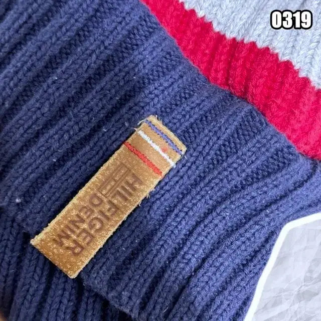 [BUNJANG] Tommy Hilfiger Crop Knit Top / 타미힐피거의 크롭 니트