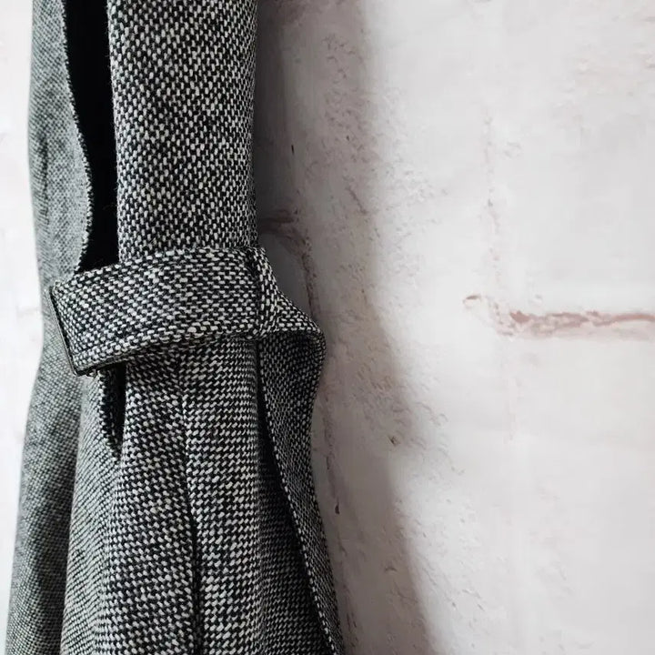 [BUNJANG] COS Tweed Mini Wrap Flare Dress / 코스 트위드 미니랩 스타일 플레어 원피스