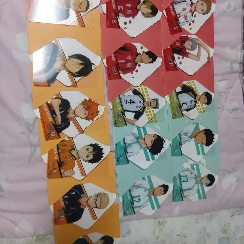 [BUNJANG] Haikyuu The Movie: Talent and Sense Clear Card Bundle Set / 하이큐 극장판 재능과 센스 클리어 카드 일괄 16장