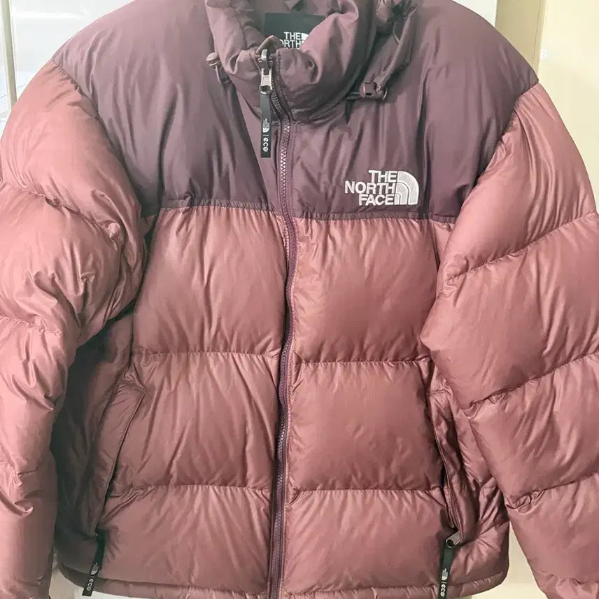[BUNJANG] The North Face Shin Min-a Edition Brown Two-Tone Down Padded Jacket / 노스페이스 패딩 브라운 투톤 L 신민아패딩