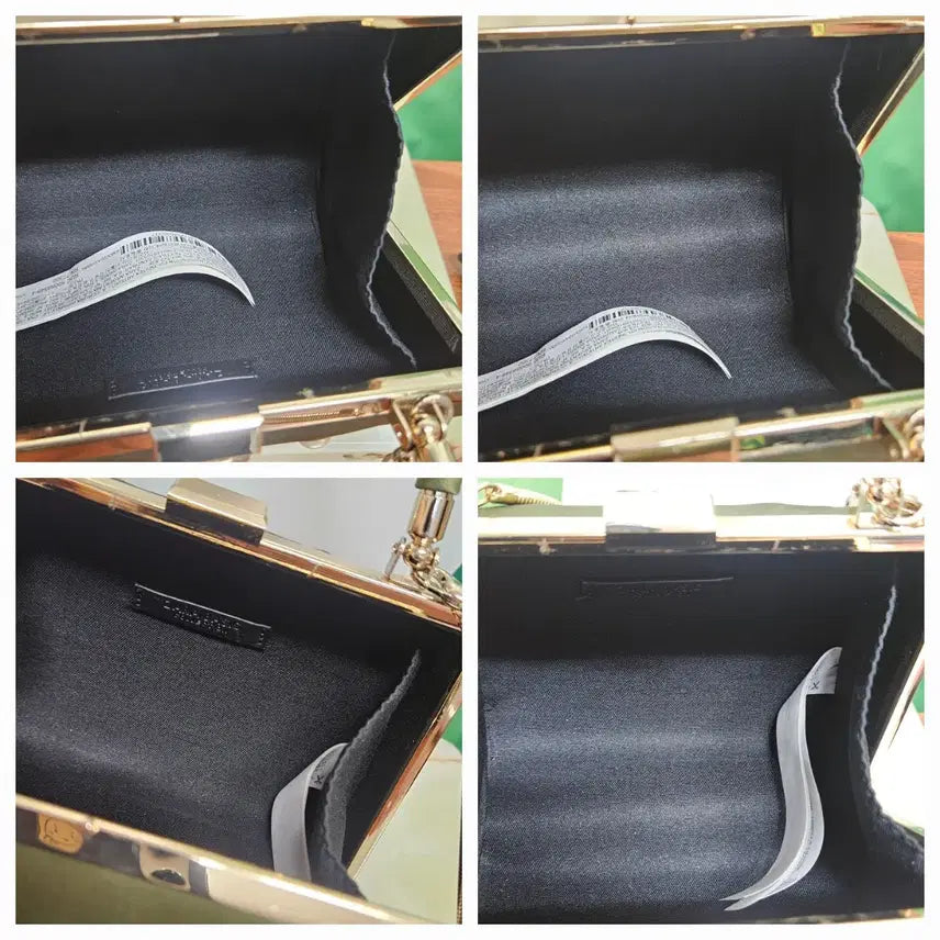 [BUNJANG] ZARA Olive Green Pearl Embellished Chain Tote Bag / 자라 올리브 그린 진주 장식 체인 토트백