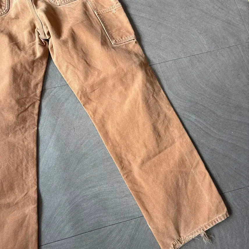 [BUNJANG] Carhartt Double Knee Carpenter Pants / 칼하트 브라운 더블니 팬츠 바지 카펜터