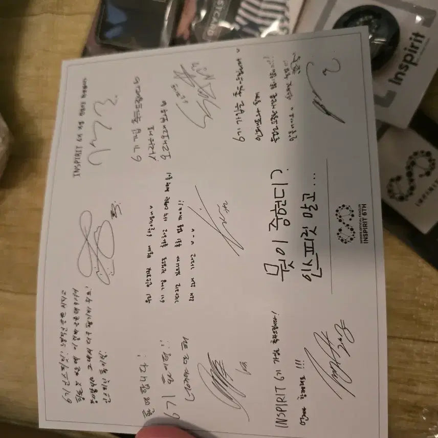 [BUNJANG] Infinite Inspirit 6th Generation Fanclub Goods / 인피니트 인스피릿 6기 팬클럽 굿즈 팝니다.