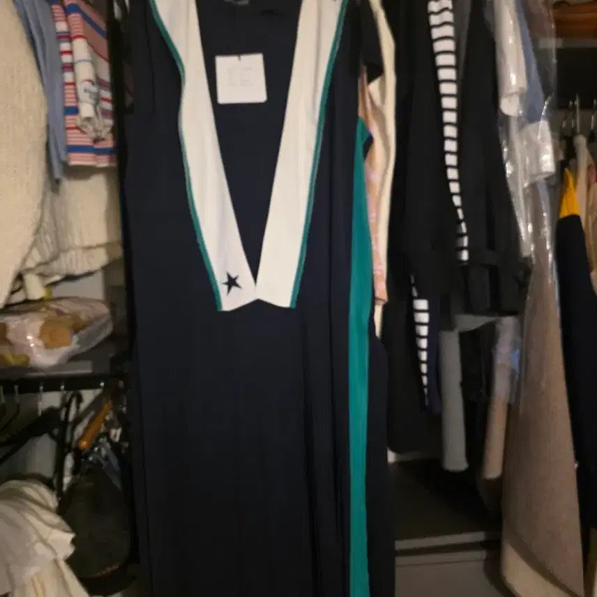[BUNJANG] Lucky Chouette Midi Dress / 럭키슈에뜨 원피스