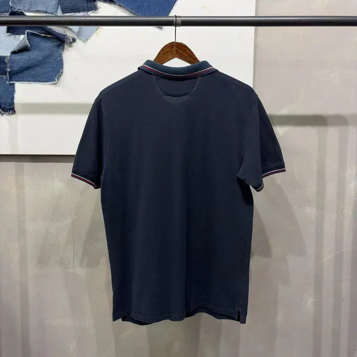 [BUNJANG] ZARA Embroidered PK Collar T-shirt / (100) 자라 ZARA 캐주얼 자수 PK 반팔 카라티