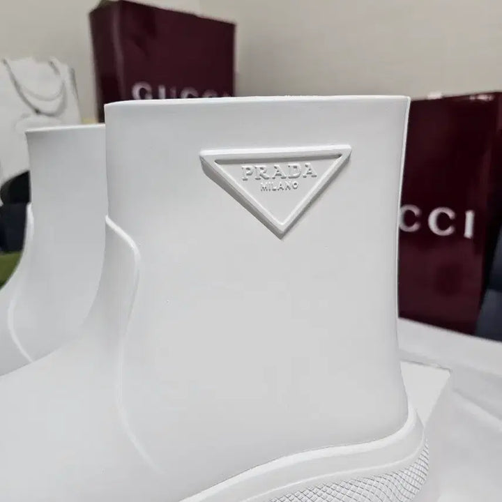 [BUNJANG] Prada Rain Ankle Boots / (새상품)프라다 레인 앵글부츠 프라다부츠