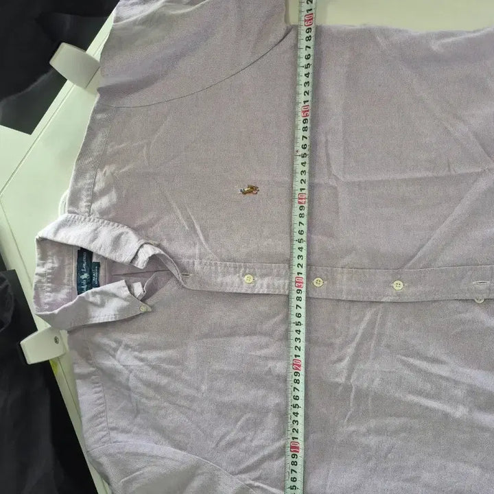 [BUNJANG] Polo Ralph Lauren Lavender Short Sleeve Shirt / 폴로 랄프로렌 반팔 셔츠 라벤더 L