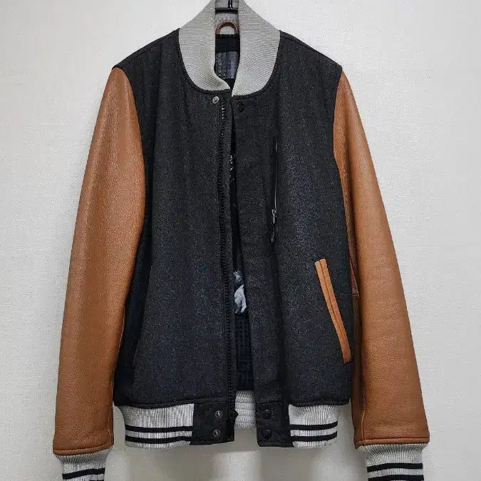 [BUNJANG] Nike NSW Destroyer Wool Leather Varsity Jacket / 나이키 NSW 디스트로이어 자켓 95 / 울 레더 바시티 자켓 봄버