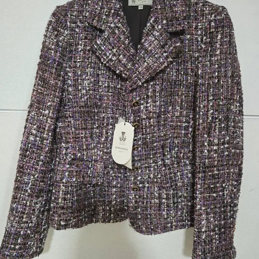 [BUNJANG] Borgo Sesia Tweed Jacket (Size 55) / 새상품)보르고세시아 트위드 자켓 (55사이즈)