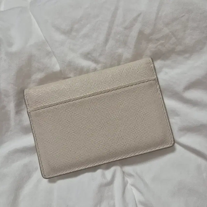 [BUNJANG] Jill Stuart Ivory Card Wallet / 질스튜어트 아이보리 카드지갑 양지뢰 스나계 양산형 지갑