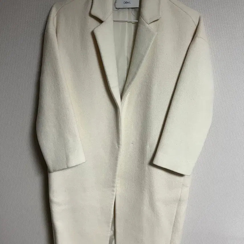[BUNJANG] DEWL Ivory Coat (Size 55) / 듀엘 DEWL 코트 55