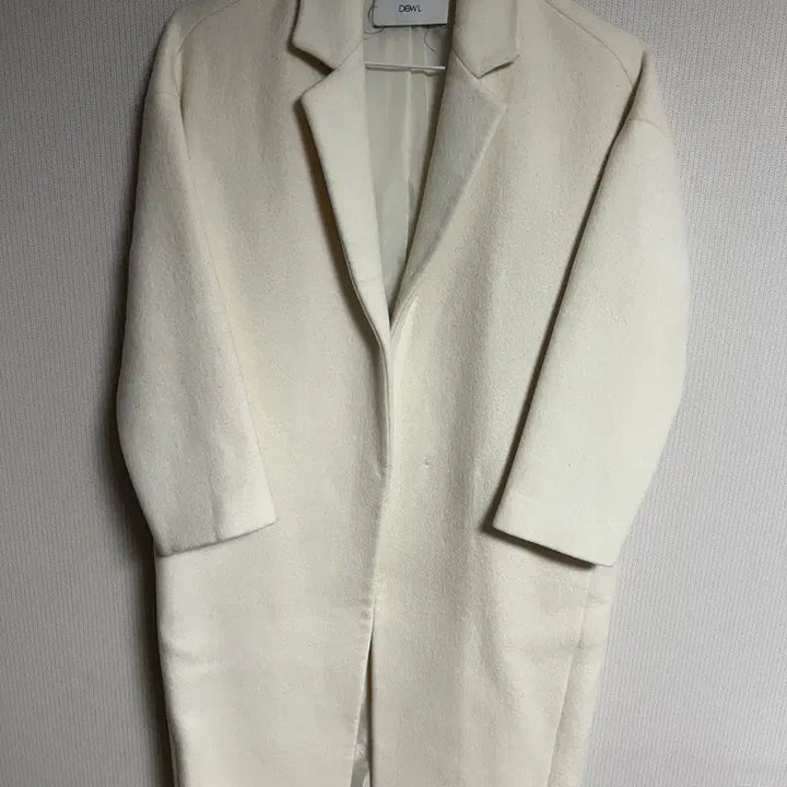 [BUNJANG] DEWL Ivory Coat (Size 55) / 듀엘 DEWL 코트 55