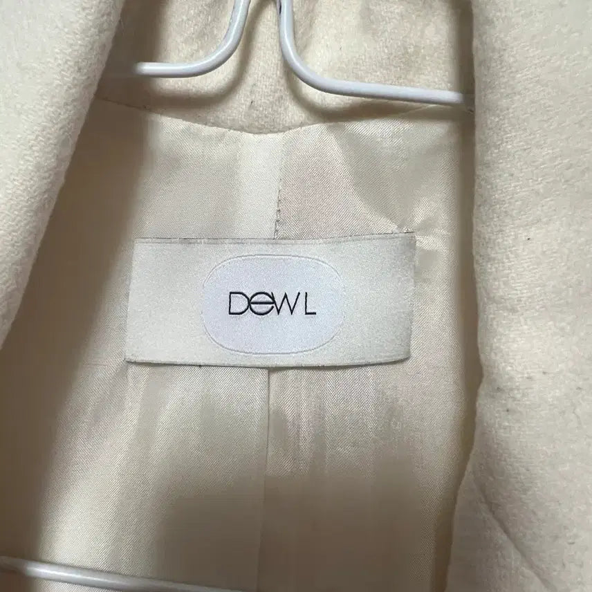 [BUNJANG] DEWL Ivory Coat (Size 55) / 듀엘 DEWL 코트 55
