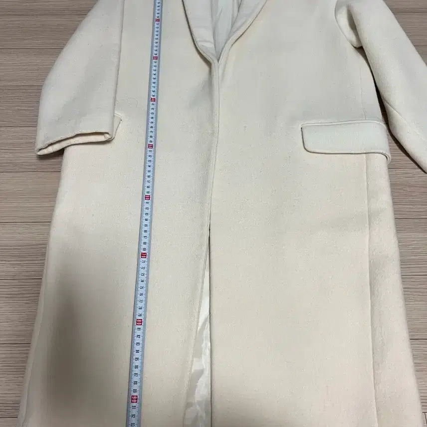 [BUNJANG] DEWL Ivory Coat (Size 55) / 듀엘 DEWL 코트 55