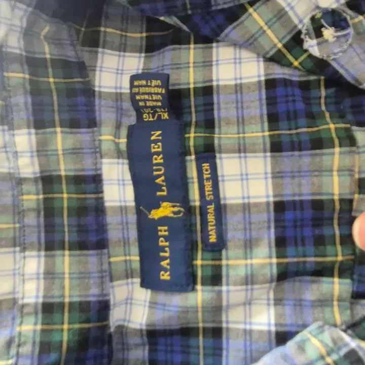 [BUNJANG] Polo Ralph Lauren Checkered Shirt - XL / 폴로 랄프로렌 체크 셔츠 남방 xl
