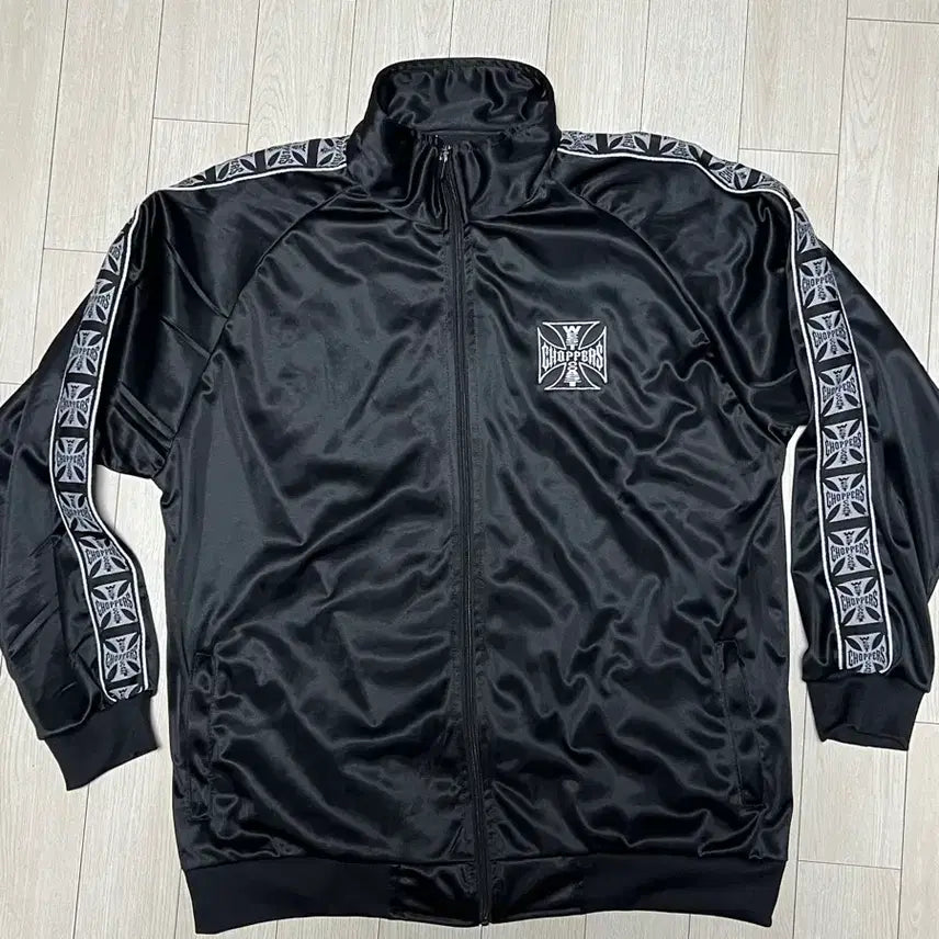 [BUNJANG] West Coast Choppers Black Track Top XL / 웨스트코스트초퍼스 블랙 트랙탑 XL사이즈