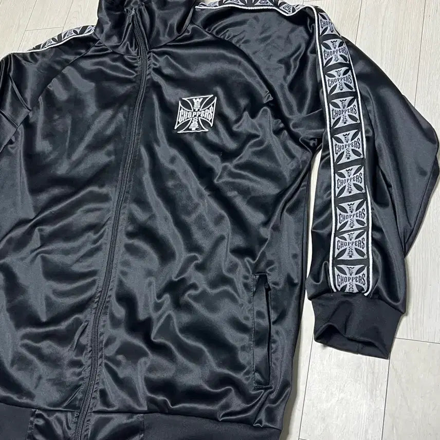 [BUNJANG] West Coast Choppers Black Track Top XL / 웨스트코스트초퍼스 블랙 트랙탑 XL사이즈