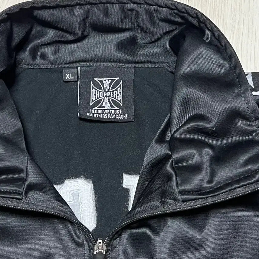 [BUNJANG] West Coast Choppers Black Track Top XL / 웨스트코스트초퍼스 블랙 트랙탑 XL사이즈