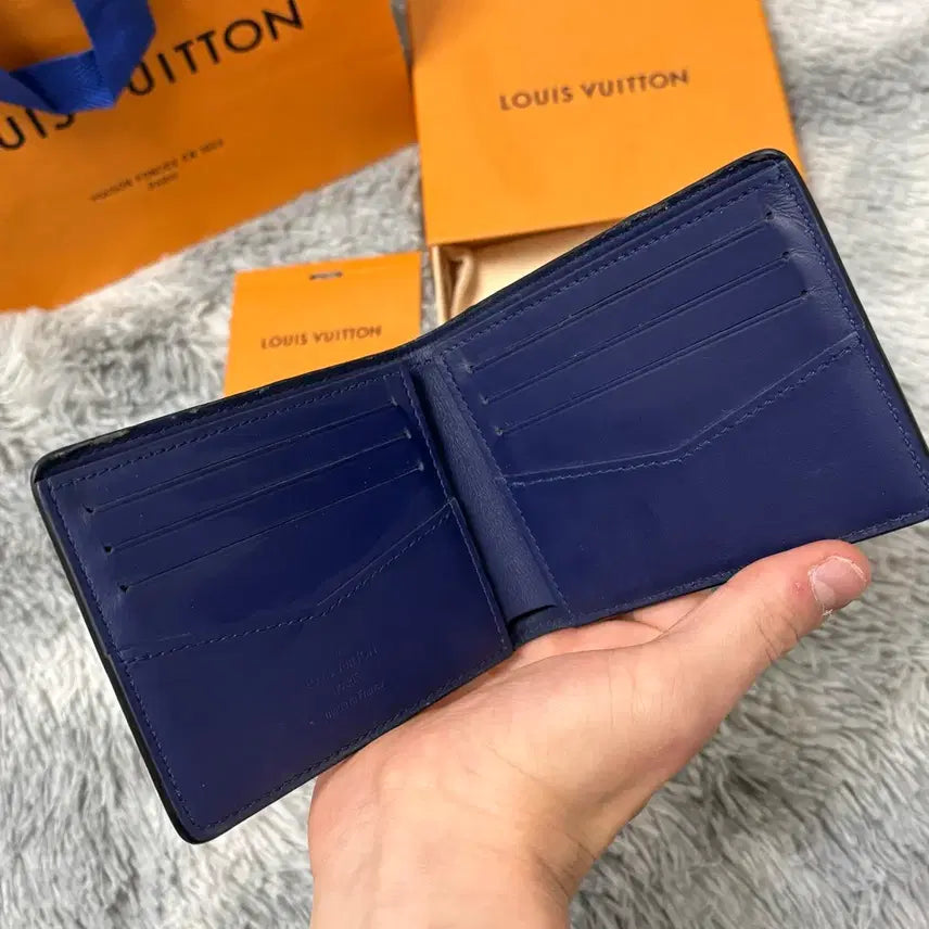 [BUNJANG] Louis Vuitton Bandana Slender Wallet Bifold Wallet / [OS,풀구성품] 루이비통 반다나 슬렌더월릿 반지갑