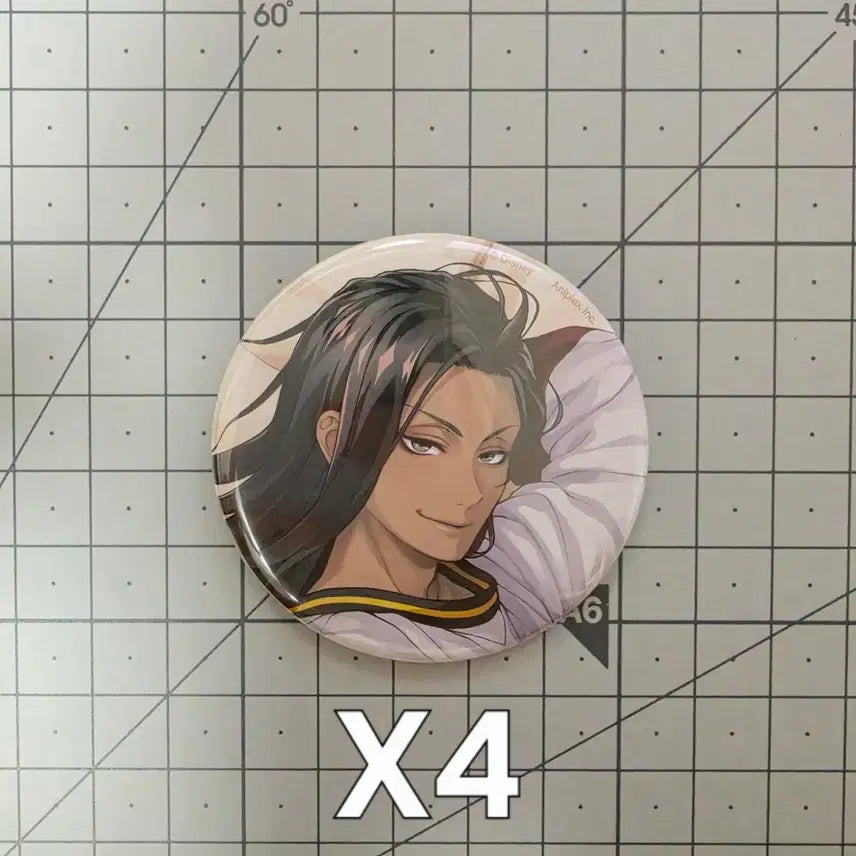 [BUNJANG] Twisted Wonderland Jamil Relaxing Can Badge Bundle Set / 트위스테 쟈밀 쿠츠로기 캔뱃지