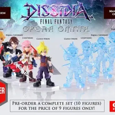 [BUNJANG] Final Fantasy VIII Squall Trading Figure Set / 파이널판타지8 스퀄 트레이딩 피규어 디시디아 오페라 옴니아