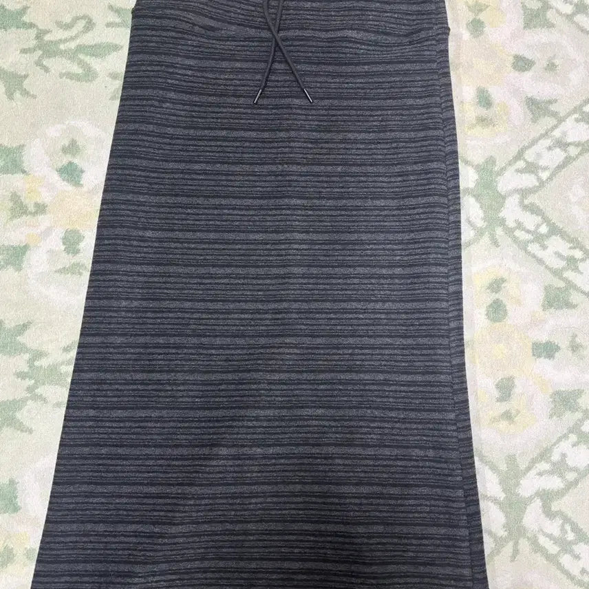 [BUNJANG] Pohaus Striped Maxi Long Skirt / 포하우스 패럴 밴딩 스트라이프 맥시 롱스커트
