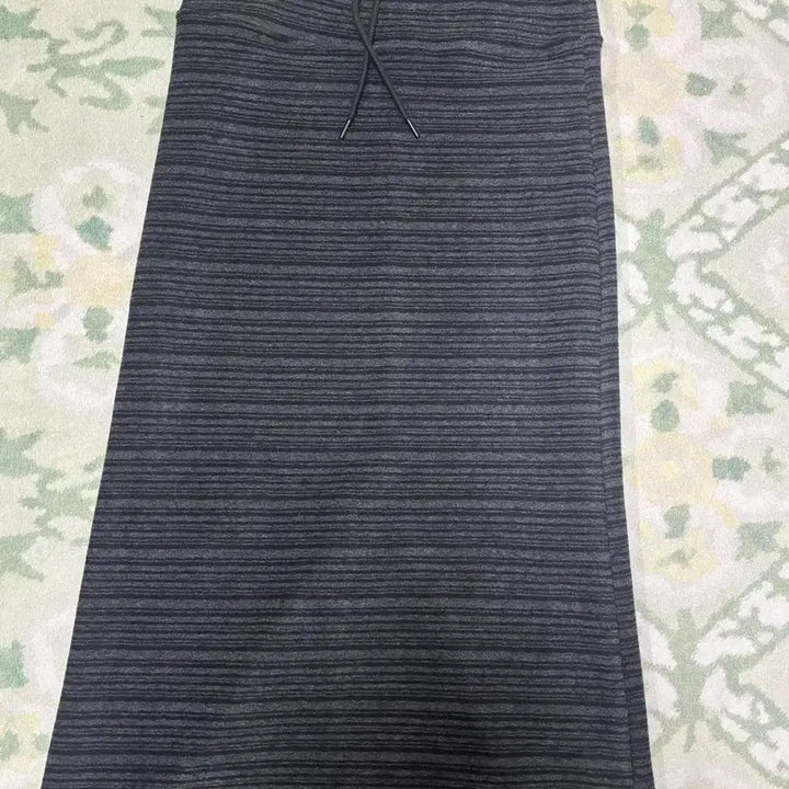 [BUNJANG] Pohaus Striped Maxi Long Skirt / 포하우스 패럴 밴딩 스트라이프 맥시 롱스커트