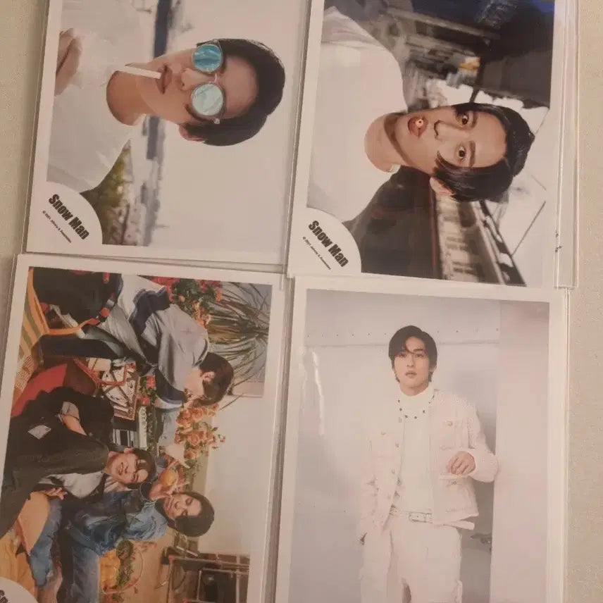 [BUNJANG] Snow Man Meguro Ren Shop Photos Bundle Set / 스노만 메구로렌 샵사 8장 일괄 SnowMan 쟈니스 스타토