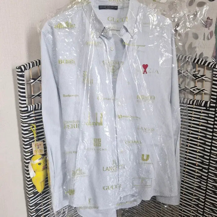 [BUNJANG] AMI Oxford Stripe Shirt / 아미 옥스포드 스트라이프 셔츠남방