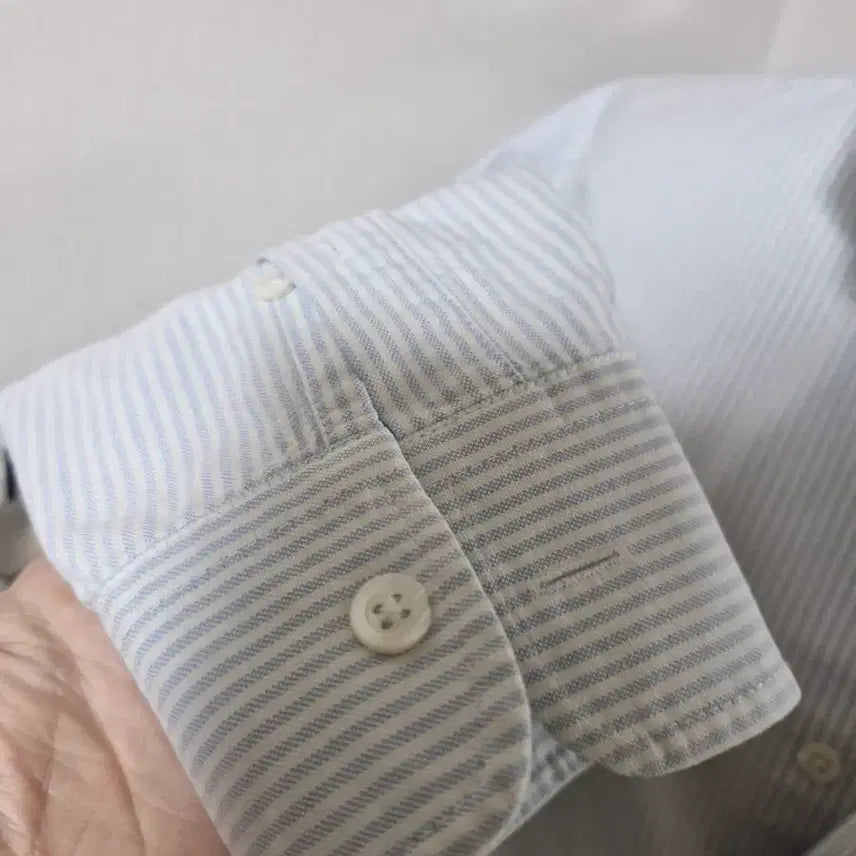 [BUNJANG] AMI Oxford Stripe Shirt / 아미 옥스포드 스트라이프 셔츠남방
