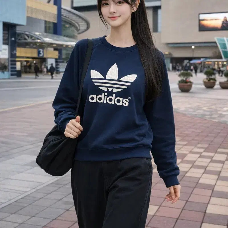 [BUNJANG] Adidas Snake Sweatshirt Women&