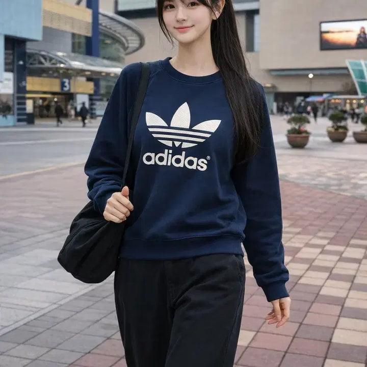 [BUNJANG] Adidas Snake Sweatshirt Women&