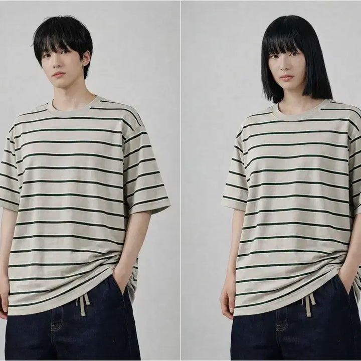 [BUNJANG] BEAMS Japan Street Style Striped T-Shirt / 꾸민 듯 안 꾸민 듯 / 빔즈 일본 스트릿 반팔