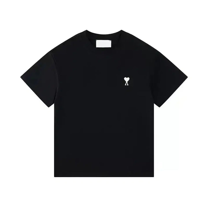 [BUNJANG] AMI Mini Heart Logo Unisex T-Shirt White / 아미 ami 남녀공용 반팔티셔츠 미니하트로고 신상