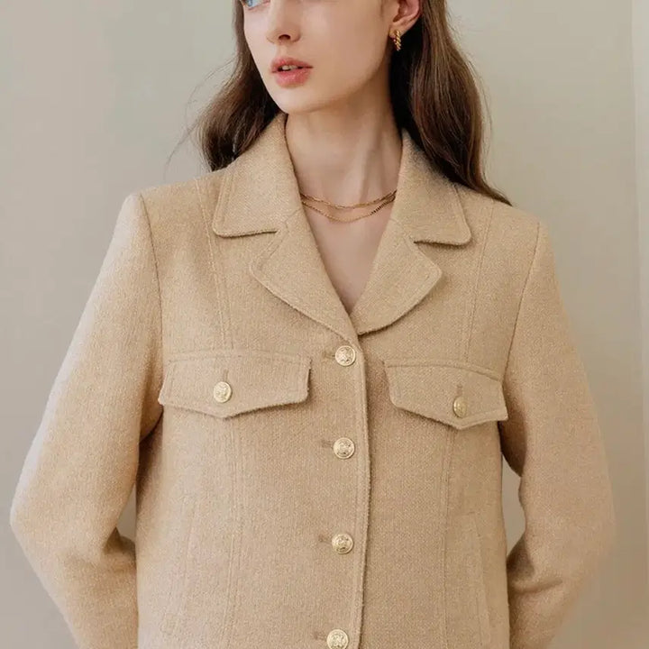 [BUNJANG] Lookast Tweed Jacket (Size S) / 룩캐스트 트위드 자켓(한번착용,S)