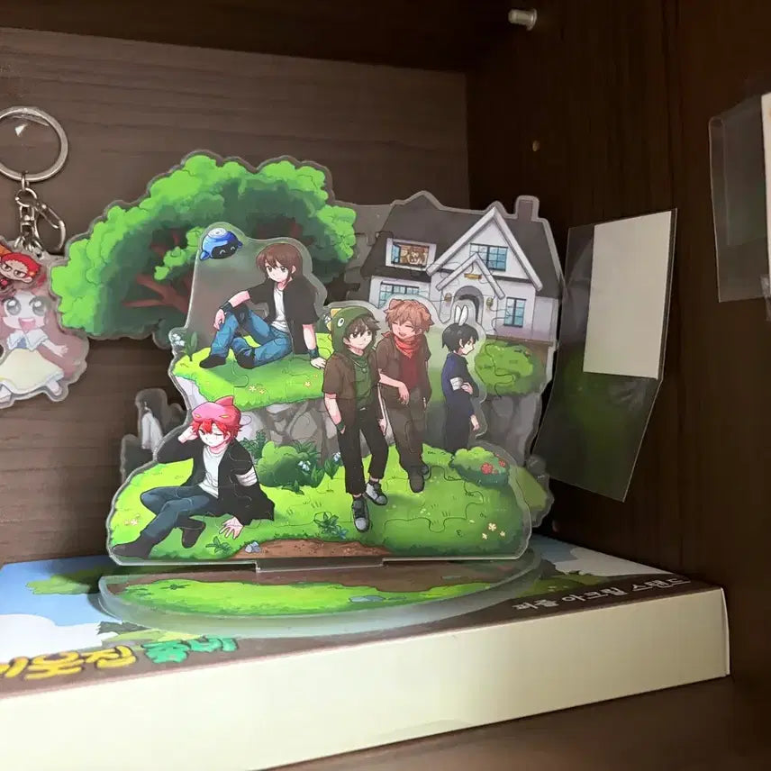 [BUNJANG] Pixel Lee Neighbor Zzamtteul Acrylic Stand / 픽셀리 잠뜰 이웃좀 아크릴 스탠드 판매
