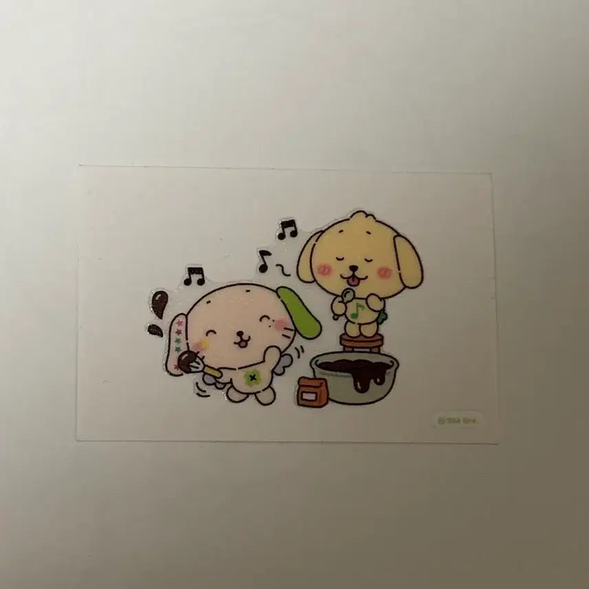 [BUNJANG] Wish Bakery Ddae-Bbu Stickers - Daengtriever and Ryoenryoen / 위시베이커리 띠부띠부씰 스티커 댕트리버 룐룐 양도