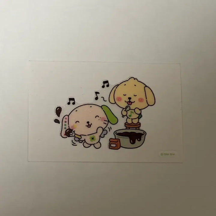 [BUNJANG] Wish Bakery Ddae-Bbu Stickers - Daengtriever and Ryoenryoen / 위시베이커리 띠부띠부씰 스티커 댕트리버 룐룐 양도