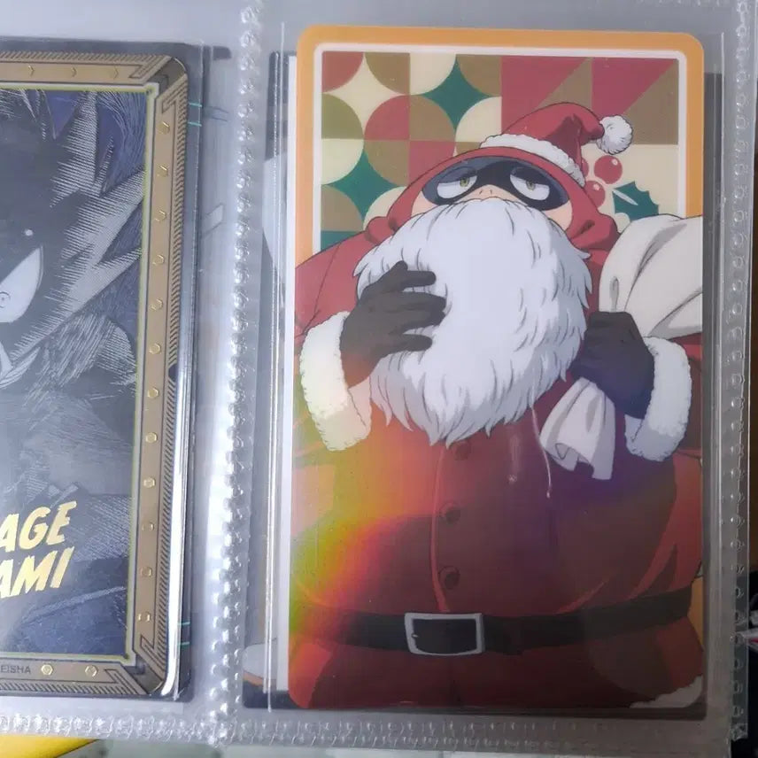 [BUNJANG] My Hero Academia Santa Card / 나의 히어로 아카데미아 팻껌 산타 카드