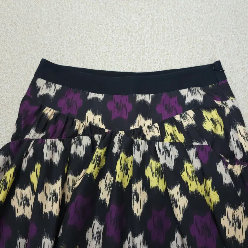 [BUNJANG] Jill Stuart A-line Mini Skirt / (S)질스튜어트 여성 A라인 미니 스커트 플라워 빈티지 H18W2779