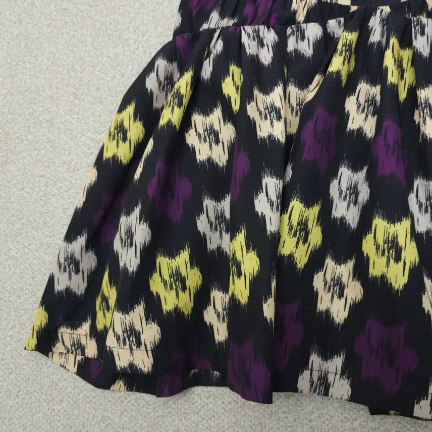 [BUNJANG] Jill Stuart A-line Mini Skirt / (S)질스튜어트 여성 A라인 미니 스커트 플라워 빈티지 H18W2779
