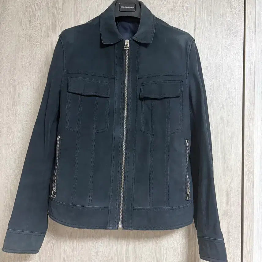 [BUNJANG] Solid Homme Suede Jacket / 솔리드옴므 스웨이드 자켓 48
