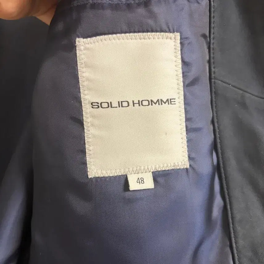 [BUNJANG] Solid Homme Suede Jacket / 솔리드옴므 스웨이드 자켓 48