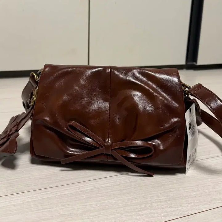 [BUNJANG] Desigual Floral Shoulder Bag / Desigual 브라운 플로럴 숄더백