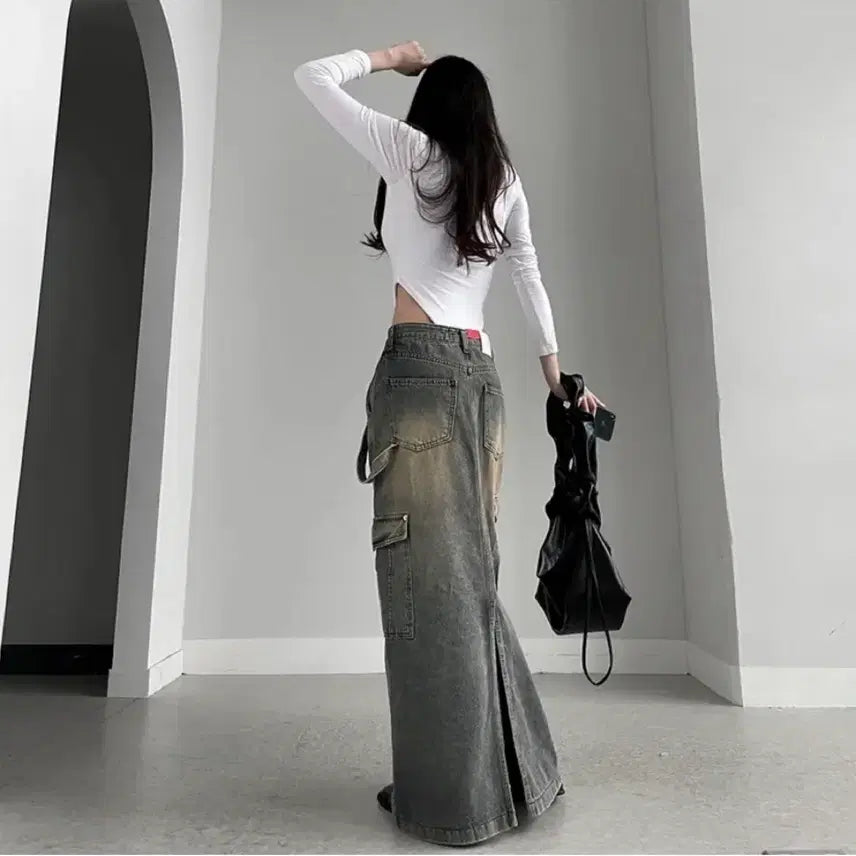 [SOLD OUT] OOTJ 롱 스커트