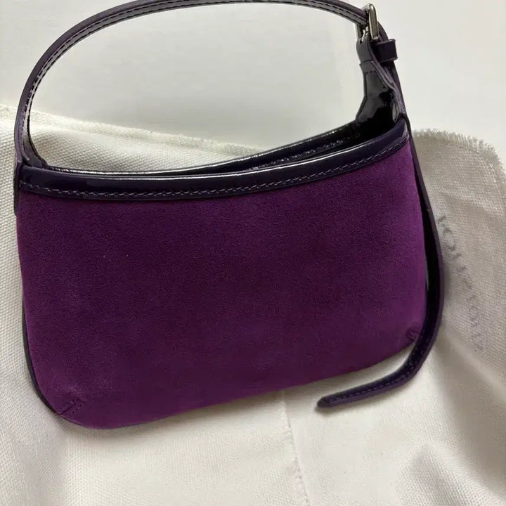[BUNJANG] Ports V Top Handle Mini Bag - Purple / 포츠포츠 탑핸들백 미니 퍼플